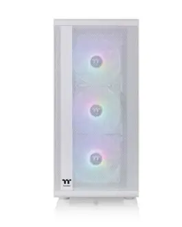 Alternative view of Thermaltake Thermaltake S200 Temper ed Glass ARGB Snow