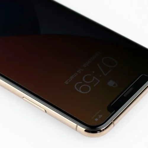 MyScreenProtector Privacy tempeчервен glass AntiSPY iPhone 15 ProMa