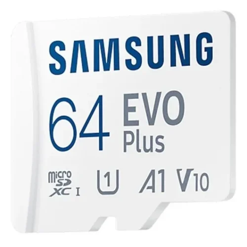 Samsung памет card microSD MB-MC64SA EU EVO Plus 64GB + адаптер