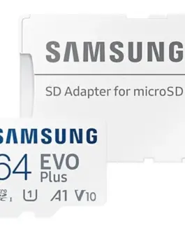 Samsung памет card microSD MB-MC64SA EU EVO Plus 64GB + адаптер