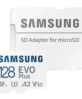 Samsung памет card microSD MB-MC128SA EU EVO Plus 128GB + адаптер