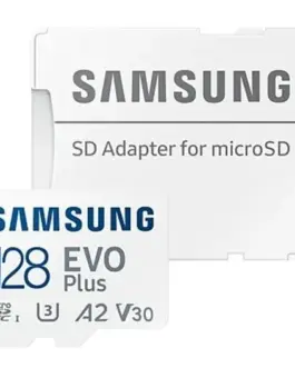 Samsung памет card microSD MB-MC128SA EU EVO Plus 128GB + адаптер