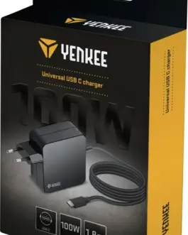 Alternative view of YENKEE зарядно за мобилни устройства 100W 1,8 m