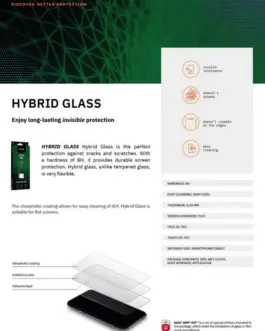 Alternative view of MyScreenProtector HybridGlass FlexibleGla ss iPhone 15 Pro 6,1