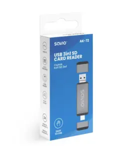 Savio Card reader 3in1 AK-72 SAVIO