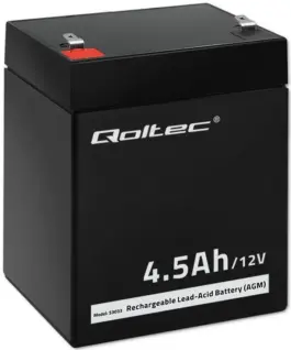 Qoltec Battery AGM 12V 4.5Ah max.1.35A