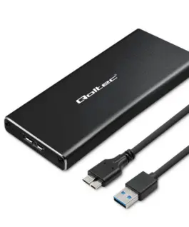 Qoltec Hard drive enclosure M.2 SATA SSD NGFF