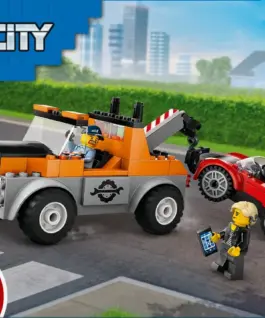 Alternative view of LEGO LEGO City Tow Truck and Sports Car Repair