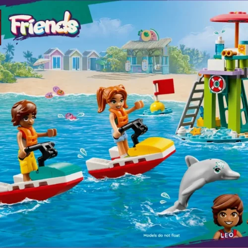 Alternative view of LEGO Beach Water Scooter
