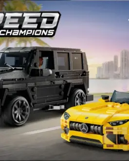 Alternative view of LEGO Blocks Speed Champions 76924 Mercedes-AMG G 63 and Mercedes-AMG SL 63