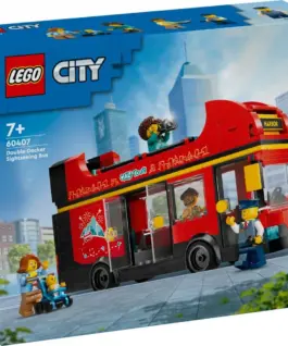 LEGO LEGO City 60407 червен Double-Decker Sightseeing Bus