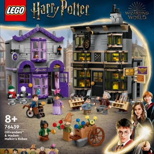 Alternative view of LEGO LEGO Harry Potter 76439 Ollivander and Madame Malkins Shops