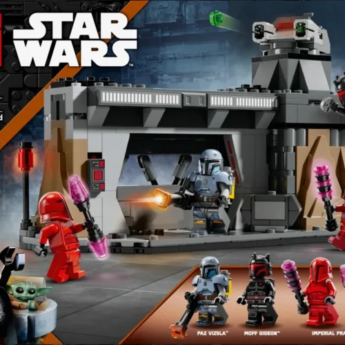 Alternative view of LEGO LEGO Star Wars 75386 Paz Vizsla and Moff Gideon Battle