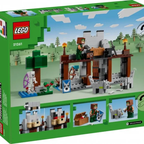 LEGO LEGO Minecraft 21261 The Wolf Stronghold