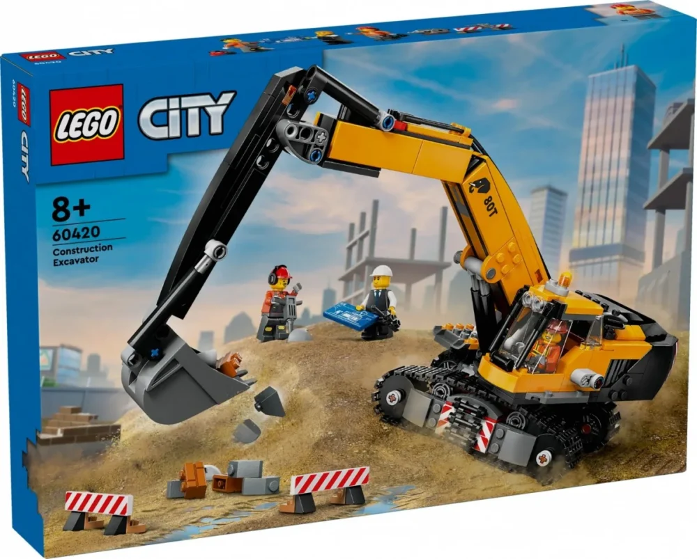 LEGO LEGO City 60420 жълт Construction Excavator