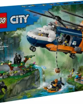 LEGO LEGO City 60437 Jungle Explorer Helicopter at Base Camp