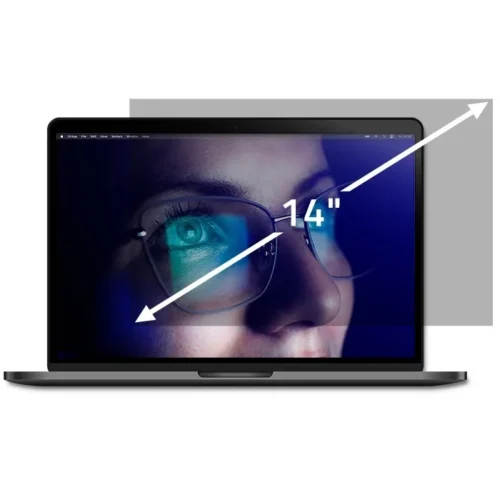 Alternative view of Qoltec Privatizing filter RODO 14 inch 16:9
