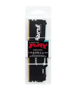Alternative view of Kingston памет DDR5 Fury Beast RGB 16GB(1*16GB)/6800 CL34 EXPO черен