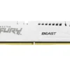 Kingston памет DDR5 Fury Beast 32GB(1*32GB)/6000 CL30 EXPO бял