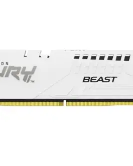 Kingston памет DDR5 Fury Beast 32GB(1*32GB)/6000 CL30 EXPO бял