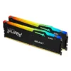 Kingston памет DDR5 Fury Beast RGB 32GB(2*16GB)/6000 CL30 EXPO черен