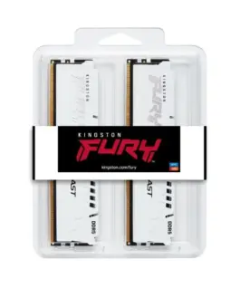 Alternative view of Kingston памет DDR5 Fury Beast 32GB(2*16GB)/6000 CL30 EXPO бял