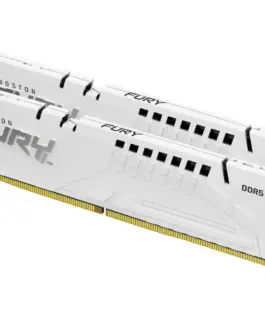 Kingston памет DDR5 Fury Beast 32GB(2*16GB)/6000 CL30 EXPO бял