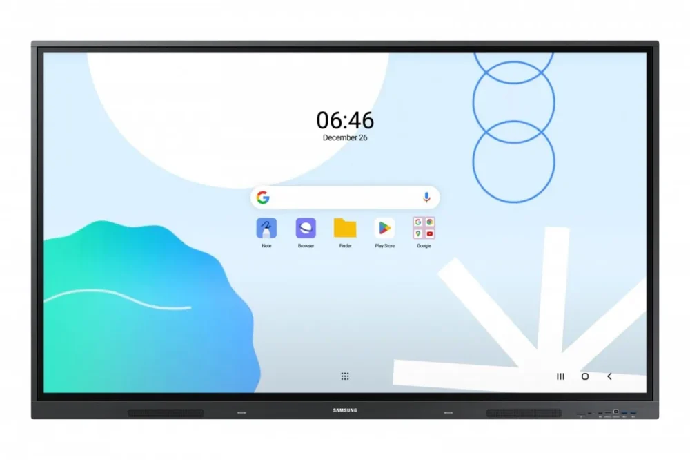 Samsung Monitor interactive WA75D 75 inch Touch screen 16h/7 400(cd/m2) 3840x2160 (UHD) Android 13 3xHDMI 5xUSB 1xRJ45 WiFi/BT 3 years On-Site