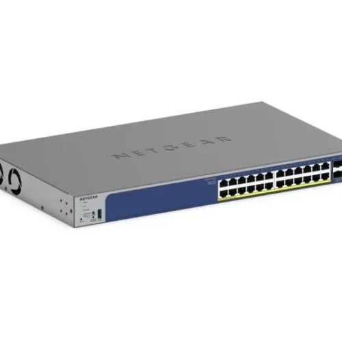 Alternative view of Netgear Smart Switch GS728TXP 24GE PoE+ 4SFP+