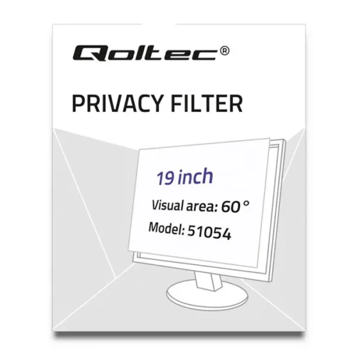 Qoltec Privatizing filter RODO 19 inch 16:10