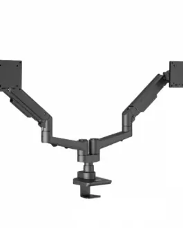 Edbak Double desk holder on a gas spring for screens 19-35 inches and weighing up to 20 kg DMV02