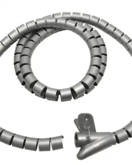 Maclean Organizer wire screening MCTV-676 S silver