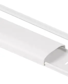 Maclean кабел cover strip бял MC-695W 60x20x750mm