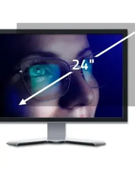 Alternative view of Qoltec Privatizing filter RODO 24 inch 16:9