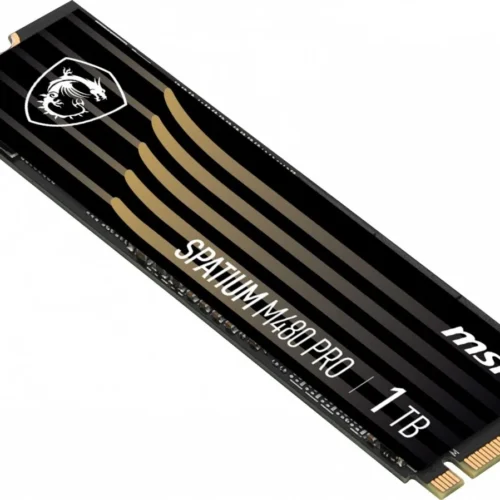 MSI SSD drive SPATIUM M480 PRO 1TB M.2 PCIe4 7400/6000MB/s