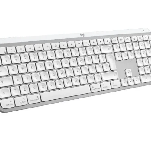 Logitech Klawiatura bezкабелна MX Keys S for Mac Pale сив US