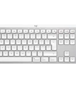 Logitech Klawiatura bezкабелна MX Keys S for Mac Pale сив US 920-011638