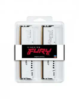 Alternative view of Kingston памет DDR5 Fury Beast 64GB(2*32GB)/6000 CL30 EXPO бял