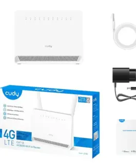 Cudy CUDY LT15E Router Gigab it AX3000 4G LTE SIM