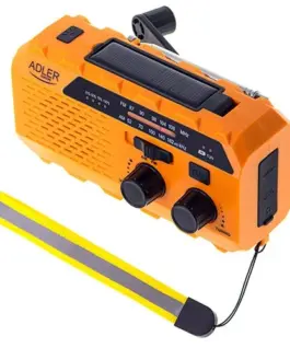 Adler Solar radio with hand crank AD1197