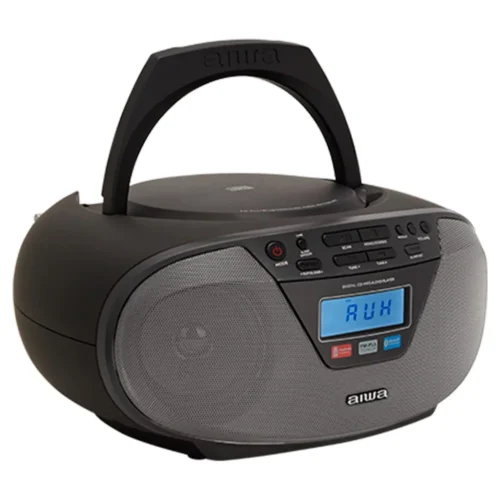 Alternative view of AIWA Boombox BBTU-400BK CD/MP3