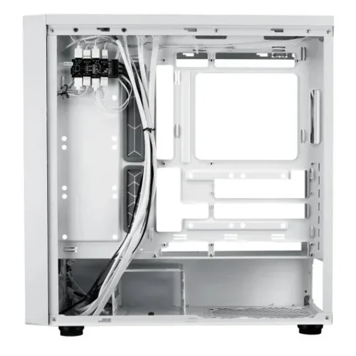 Cooler Master кутия за компютър MasterBox 600 бял