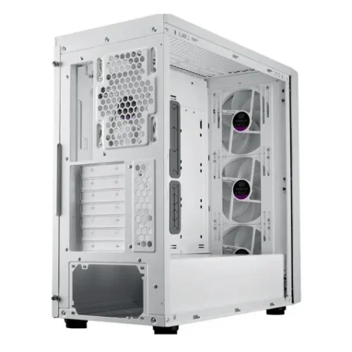 Cooler Master кутия за компютър MasterBox 600 бял