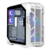 Cooler Master кутия за компютър HAF 700 with window ARGB бял
