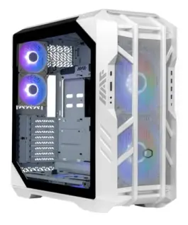 Cooler Master кутия за компютър HAF 700 with window ARGB бял
