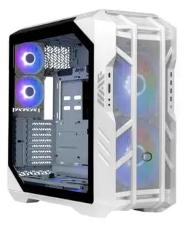 Cooler Master кутия за компютър HAF 700 with window ARGB бял