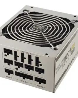 Alternative view of Cooler Master захранващ блок MWE Gold V2 1250W 80+GOLD ATX 3.0 бял