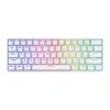 Savio Keyboard бялout X2 син Outemu SAVIO