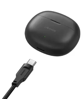 Alternative view of USAMS Bluetooth слушалки 5.3 TWS Rhymbo черен