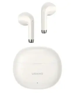 USAMS Bluetooth слушалки 5.3 TWS Rhymbo бежов